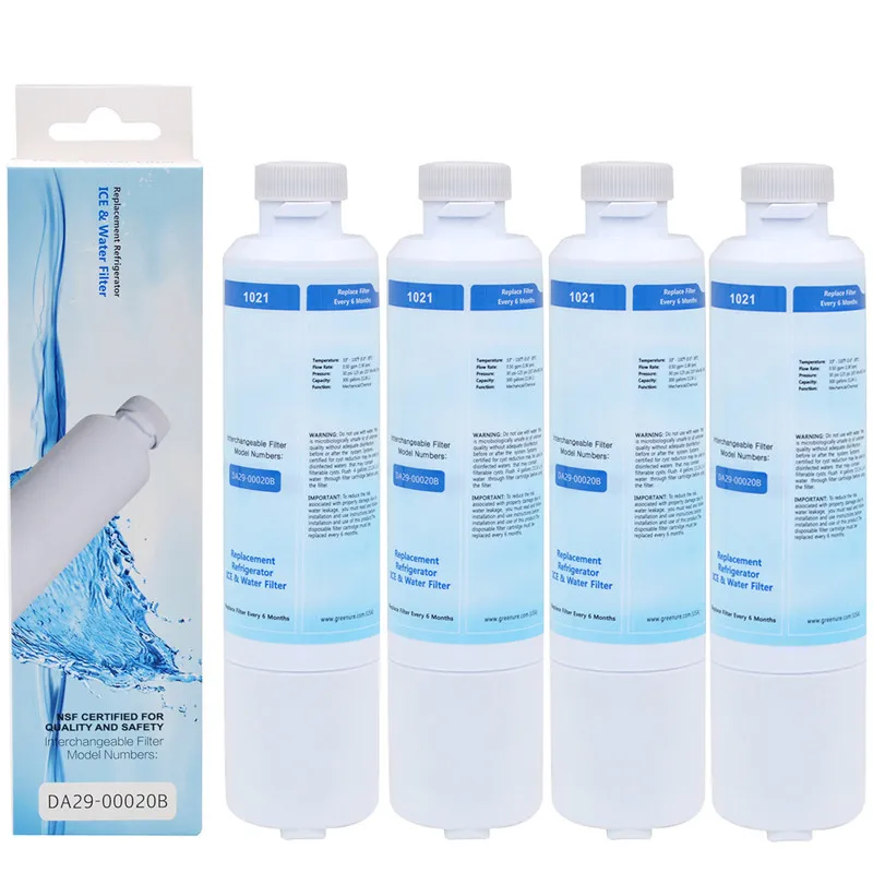 

Hot! Household Kitchen Water Purifier GRE1021 Refrigerator Water Filter Replacement for Samsung DA29-00020B 3Pcs/lot