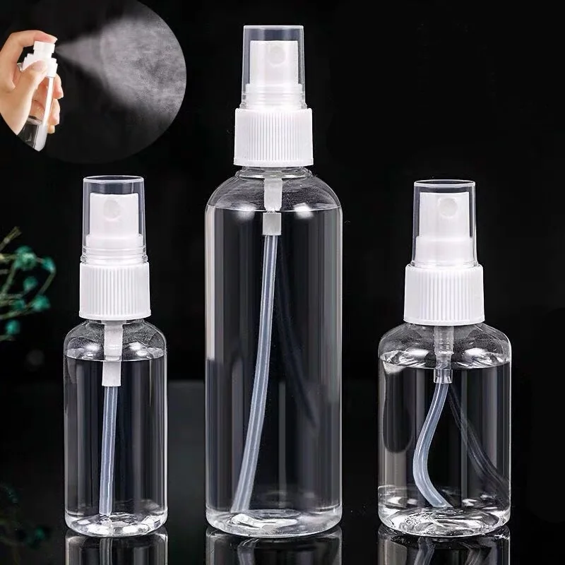 Portable small watering can watercolor moisturizing 35/50/75ml DIY painting spray bottle travel sub-packing 3pcs/set