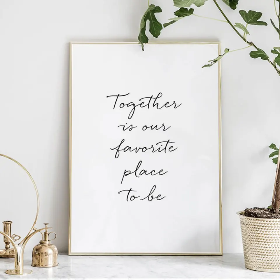 Line-Art-Figure-Poster-Dandelion-Canvas-Painting-Grass-Wall-Art-Print-Quote-Modern-Picture-For-Living (3)