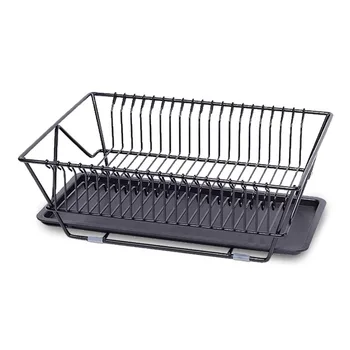 

Kitchen single-layer drip bowl rack drain basket cutlery basket storage dishes shelf corner