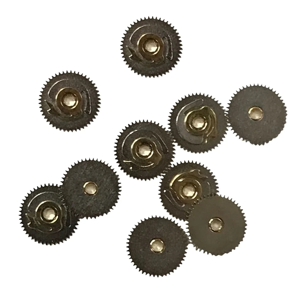 10 Pieces Metal Movement ETA 46943 Watch Parts Calendar Intermediate Driving Wheel