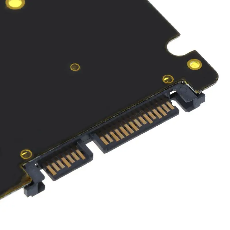 Mini Pcie MSATA SSD до 2,5 дюймов SATA3 адаптер карта с твердым жестким диском чехол из алюминиевого сплава