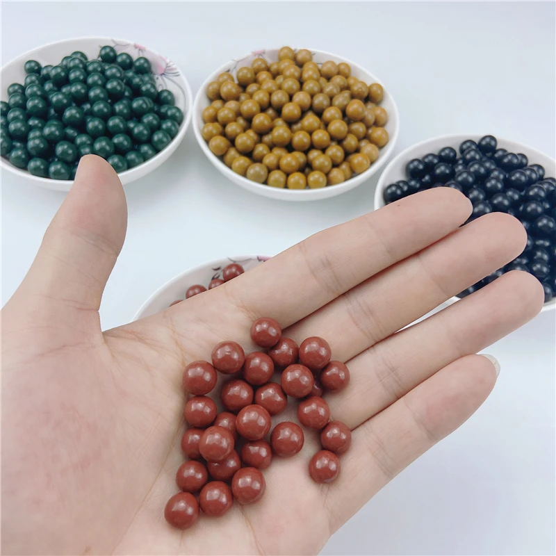 Slingshot Ammo Hard Mud Ball 9-10mm 50/100pcs Outdoor Hunting