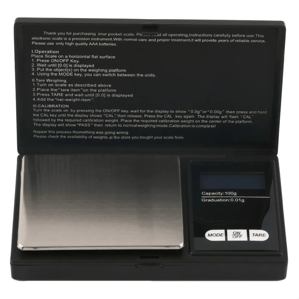 Мини 100 г x 0,01 г электронные весы для золота и ювелирных изделий Баланс грамм цифровые карманные цифровые весы ювелирные изделия