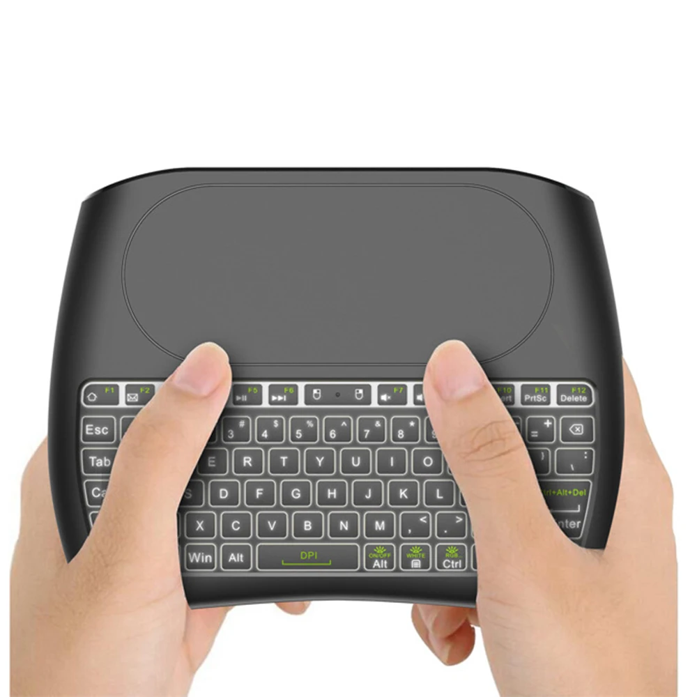 Новая Мини-Клавиатура Fly mouse 2,4 ГГц Беспроводная клавиатура Air mouse как пульт дистанционного управления для Android Smart tv BOX ноутбука ПК