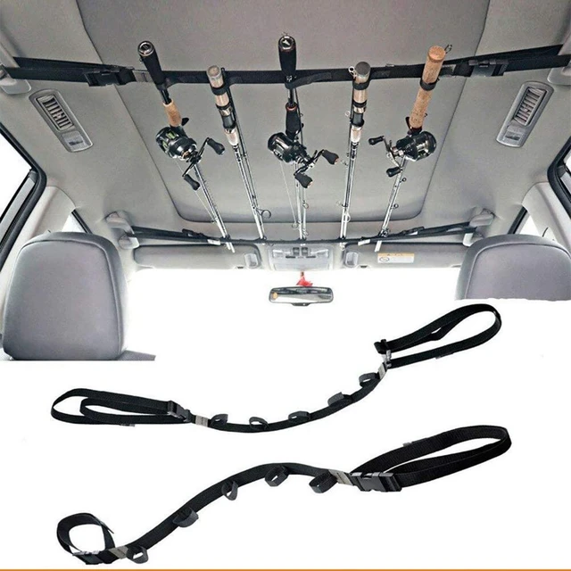 Car portable fishing rod bracket fishing accessories storage bag fishing rod  fixing belt - AliExpress