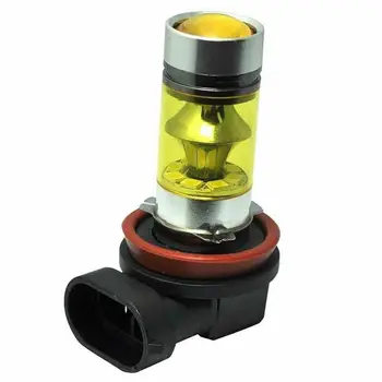 

2020 H11 H8 H9 LED Headlight Bulbs Hi/Lo Beam 3000K Yellow Fog Lights 100W Easy To Install