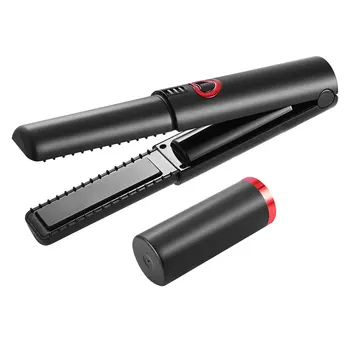 

Cordless Mini Hair Straightener Usb Rechargeable Ceramic Tourmaline Hair Straightener with 3d Floating Board