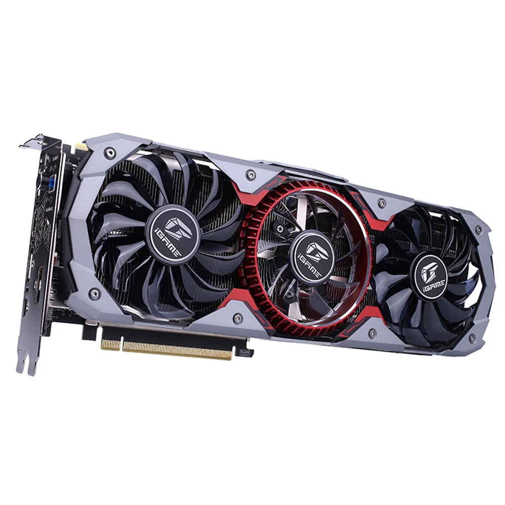 Цветная видеокарта iGame GeForce RTX 2070 SUPER Advanced OC E-sports Gaming, 8 ГБ, GDDR6, RGB, дышащая легкая графическая карта