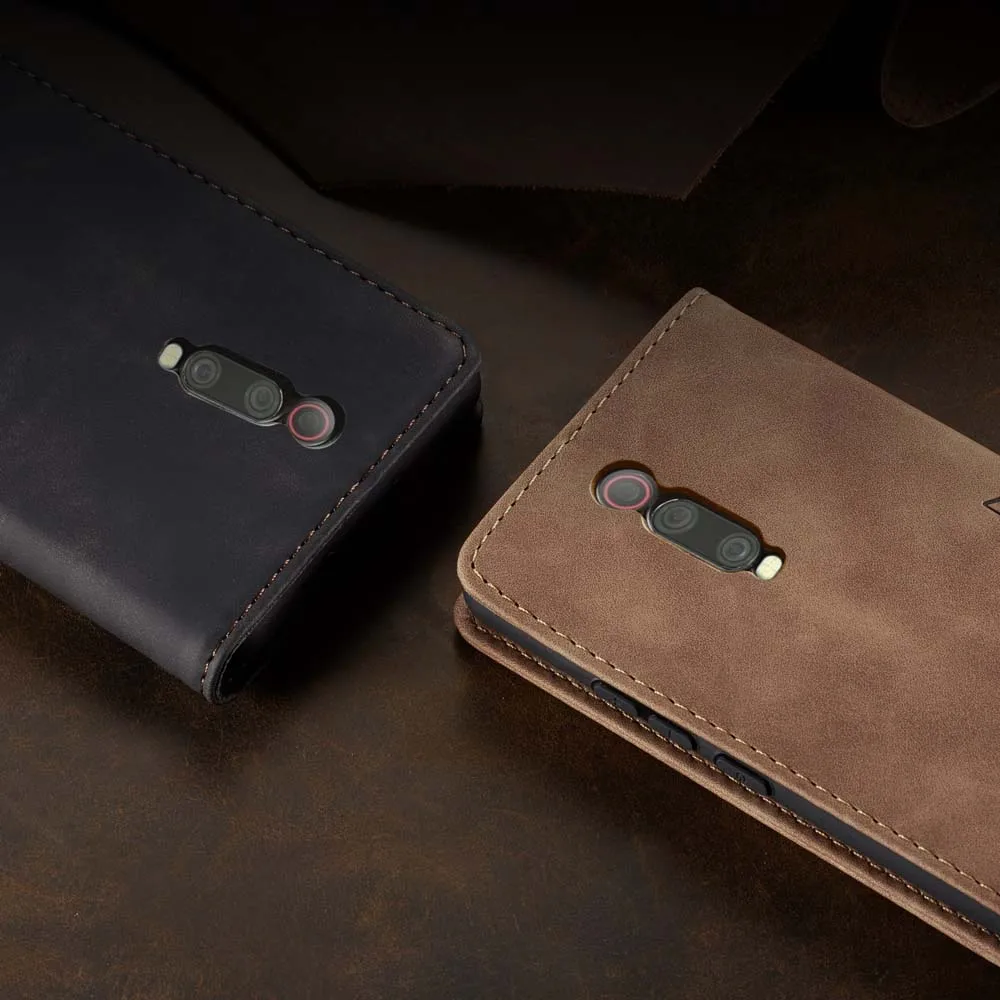 Для Red mi K20 Pro Чехол чехол для меня Магнитный Флип кожаный бумажник чехол-подставка для телефона для Red mi 9T mi 9t Pro Красный mi Note 8 Pro Чехол