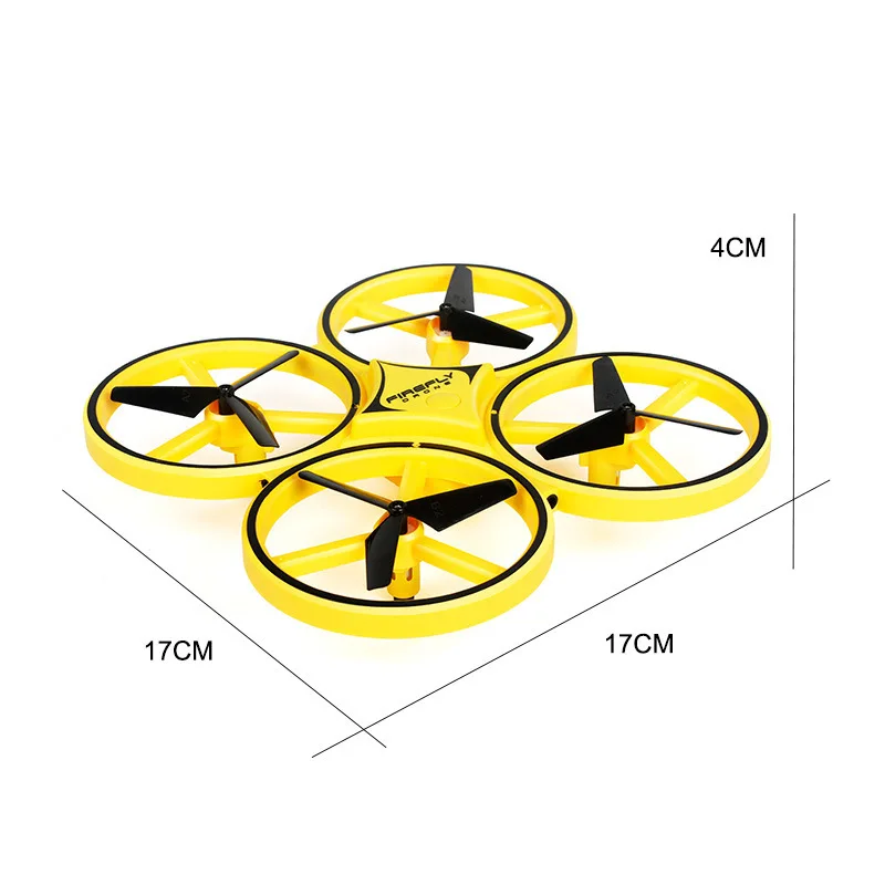 

Gesture Helicopter UFO Induction Vehicle Remote Control Aircraft Drop-resistant Hover Handle CHILDREN'S Toy Four-axis Unisex