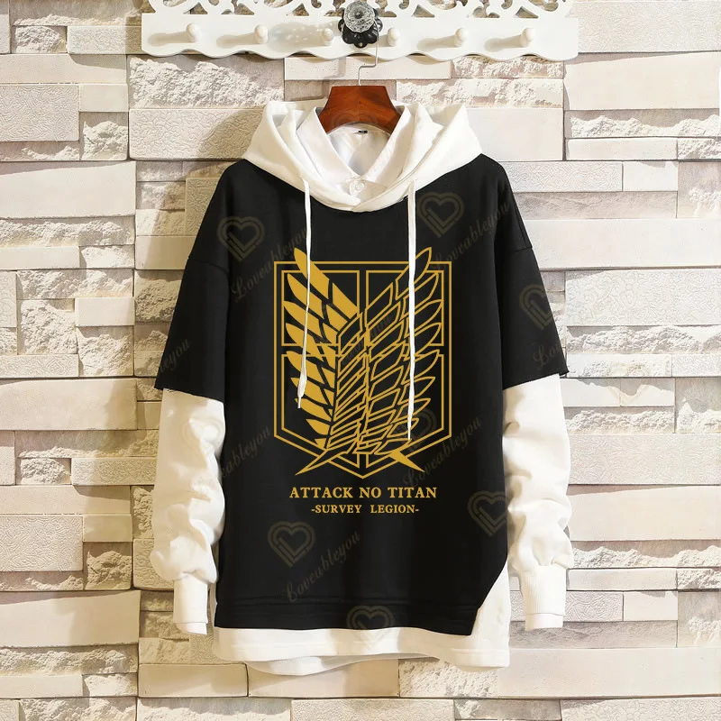 2020 Hot Japanese Anime Graphic Hoodies Men Kawaii One Piece Demon Slayer Attack on Titan Harajuku Sweatshirt Unisex Male |