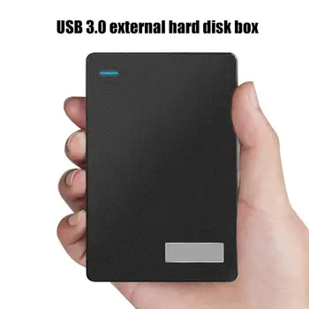 

2.5 inch HDD SSD Box 6 Gbps Sata to USB 3.0 2.0 Adapter Support External Hard Drive Enclosure HDD Disk Case For WIndows Mac