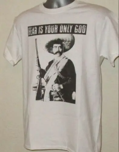 

Fear Is Your Only God T Shirt Zapata W476 Rage Against The Machine Rock Music