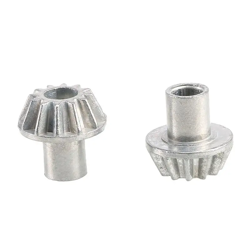 2 шт. Металл Diff Шестерни 12T Шестерня мотора s для 1/12 WLtoys 12428 12423 RC автомобилей