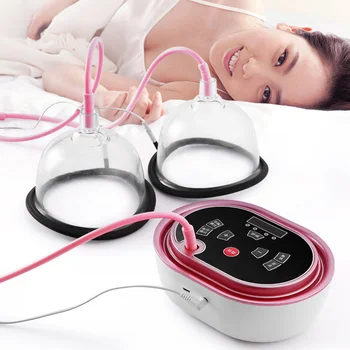 Price Electric Breast Enhancement Instrument Micro Current Increase Breast Massager Vi Bration Household Vacuum Liposuction