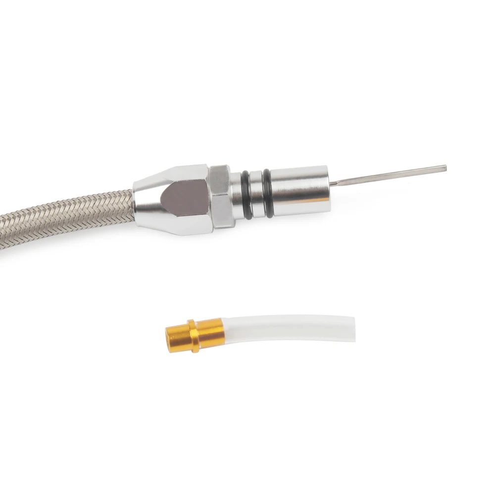 Автомобильный Dipstick 530 мм/20.87in гибкий щуп коробки передач из нержавеющей стали для Chevrolet GM Chevy TH400 Turbo SBC B-BC 400