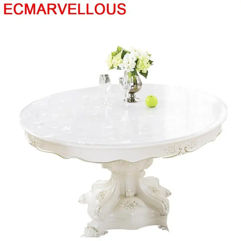 

Tischdecke Wedding Tafelkleed Plastic Round Manteles Redondo Para Redonda Toalha De Mesa Tablecloth Cover PVC Nappe Table Cloth