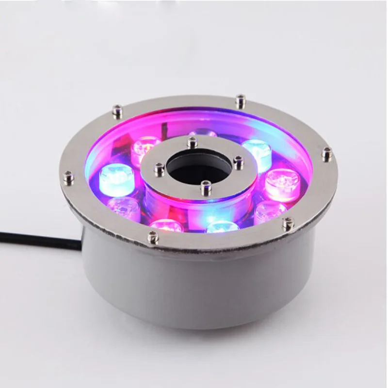 Underwater Light Fish Tank Light Under Water Led Lights Submersible Led Lamp Pond Led Ip68 Colorful 12v 24v 3w Fountain Lamps 60w submersible pump fountain pump