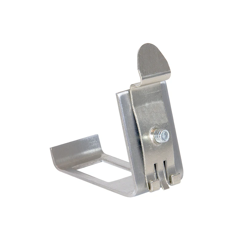 Keystone Jack Holder Trilho Din de 35 mm Caixa de Distribuição Elétrica Adaptador Din-rail de Montagem Metálica Rj45 1-port - Imagem 4