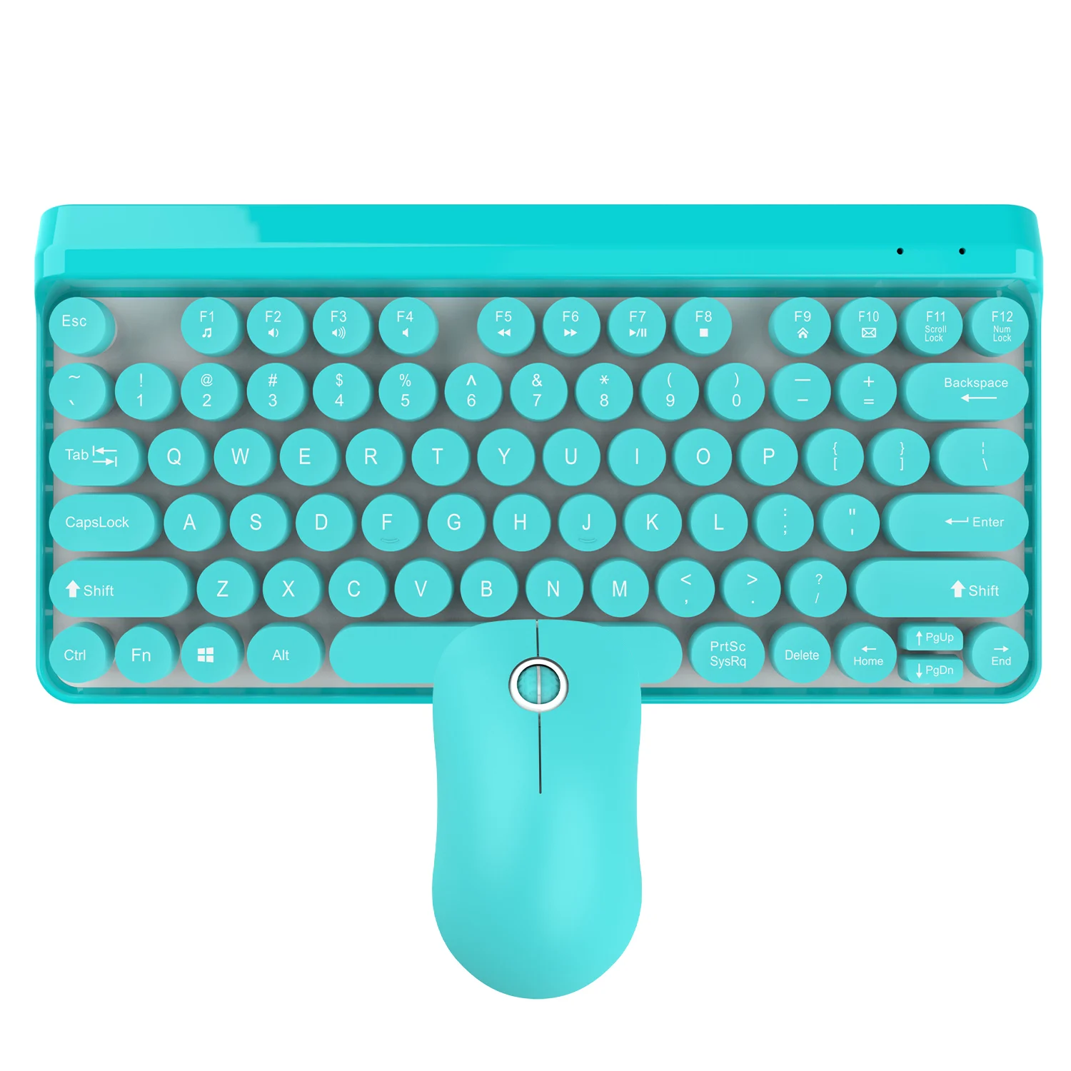 

L100 wireless keyboard set 2.4G wireless keyboard punk keycap ultra-thin mouse energy saving