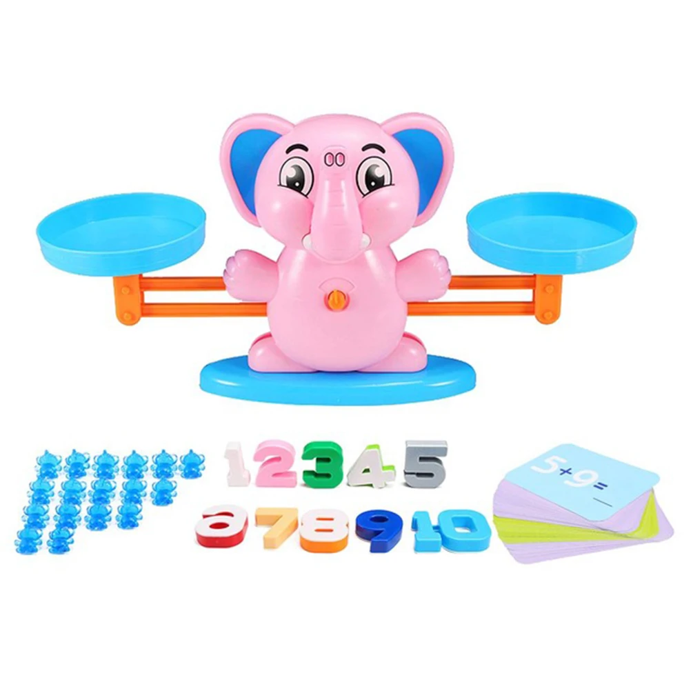 Cute Animal Balance Scale Math Game Preschool Educational Puzzle Game