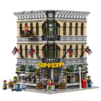 

15005(84005) City Street View Compatible 10211 Department store Model Building Kits Block Bricks Toy for Kids 2182PCS