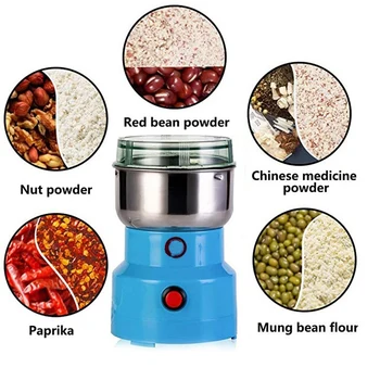 

Mini Food Grinder Electric Chopper Chili Pepper Processor Walnut Coffee Grains Mixer Blender Grinding Machine Kitchen Tools