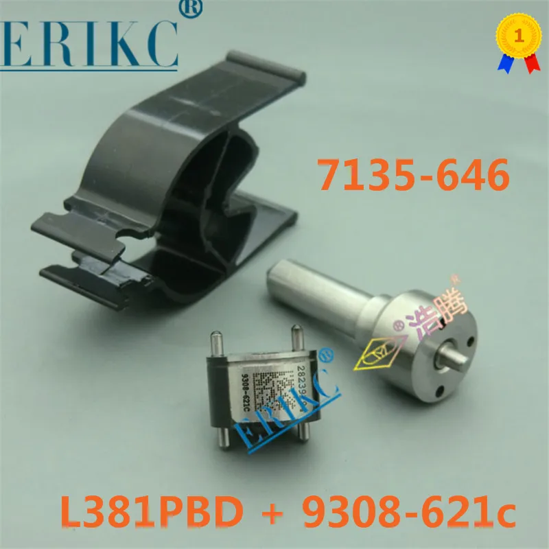 

2024 Новый 7135-646 ( L381PBD + 9308-621c) дизельный инжектор EJBR05102D, комплекты запасных частей, комплекты сопла и клапана 28232251