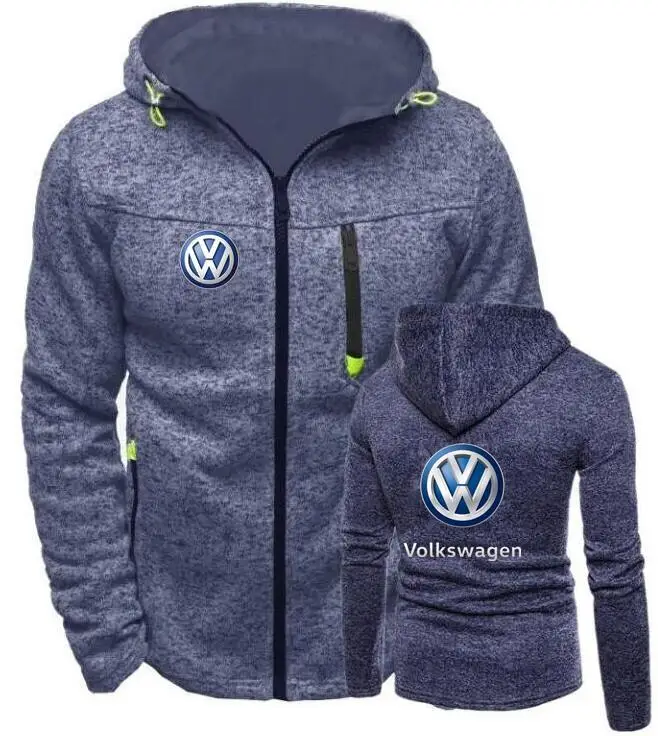 Брендовые зимние толстовки VW для мужчин с логотипом Volkswagen, мужская куртка на молнии SCANIA, толстовки и свитшоты Alfa Romeo, куртка с капюшоном