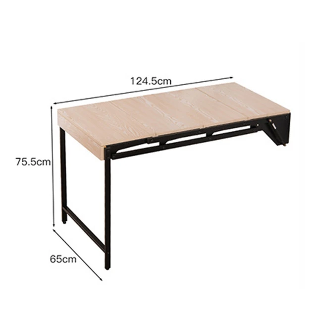 Mesa plegable montada en la pared, estante de almacenamiento flotante, mesa  de comedor de hojas caídas, escritorio pequeño de madera para oficina,  hogar y cocina - AliExpress