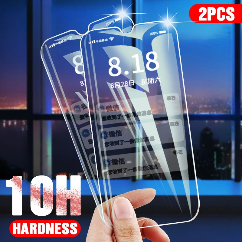 

2pc 10H Tempered Glass For Xiaomi Mi A3 CC9 Screen Protector Transparent For Xiaomi Mi A3 Lite CC9e Glass Redmi Note 7 Pro Film