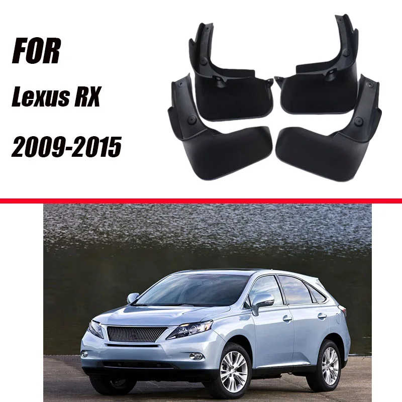 Брызговики для Lexus RX RX350 RX300 RX330 RX270 RX450 RX200 крыло брызговиков всплеск брызговик защитные крылья аксессуары 1998 - Цвет: 2009-2015 RX