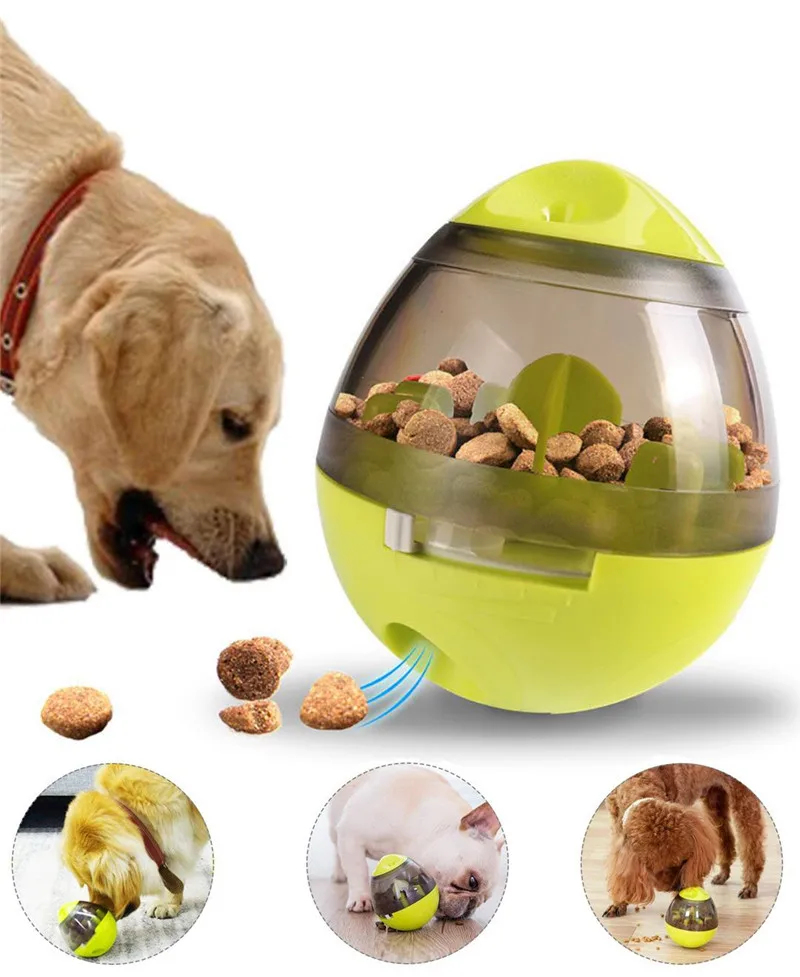 

Interactive Dog Toy Treat Ball Food Dispenser Ball Toy for Small Medium Dogs Boredom Puzzle Mental Stimulation Pets Toys DM123