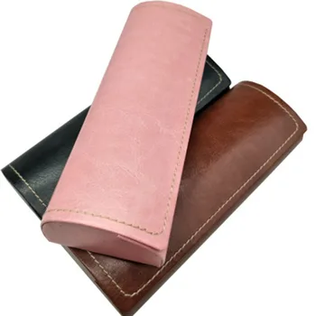 

Solid Dust-Proof Square Glasses Case Magnetic Suction Durable Fashion Artificial Leather Waterproof Box Useful Multicolor Hard M