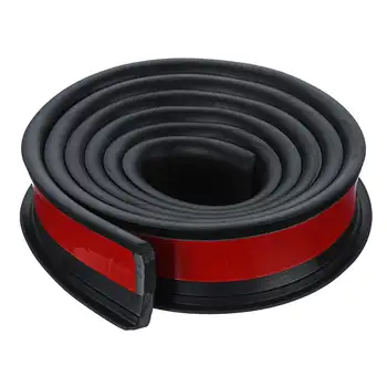 

4pcs 1.5Mx3.8CM Universal Rubber Car Wheel Arch Protection Moldings Anti-collision Mudguard Car Wheel Protection Wheel Sticker
