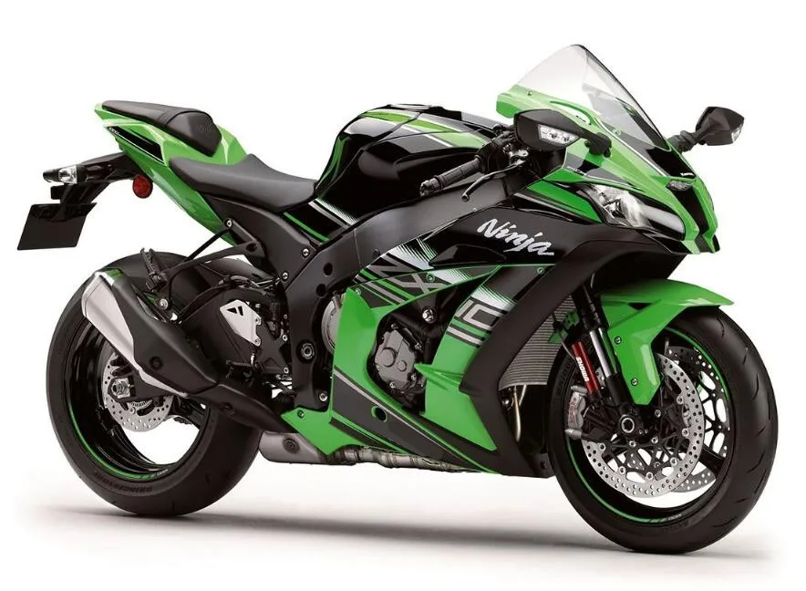 4 подарки ABS литья под давлением полный обтекатель комплект подходит для Kawasaki Ninja ZX-10R zx10r 16 17 тела набор зеленый черный Прохладный