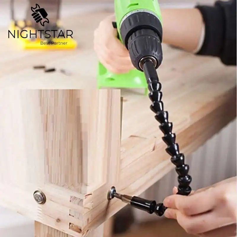 Binoax 295 мм соединительное звено гибкого вала для электродрели|extention screwdriver|shaft