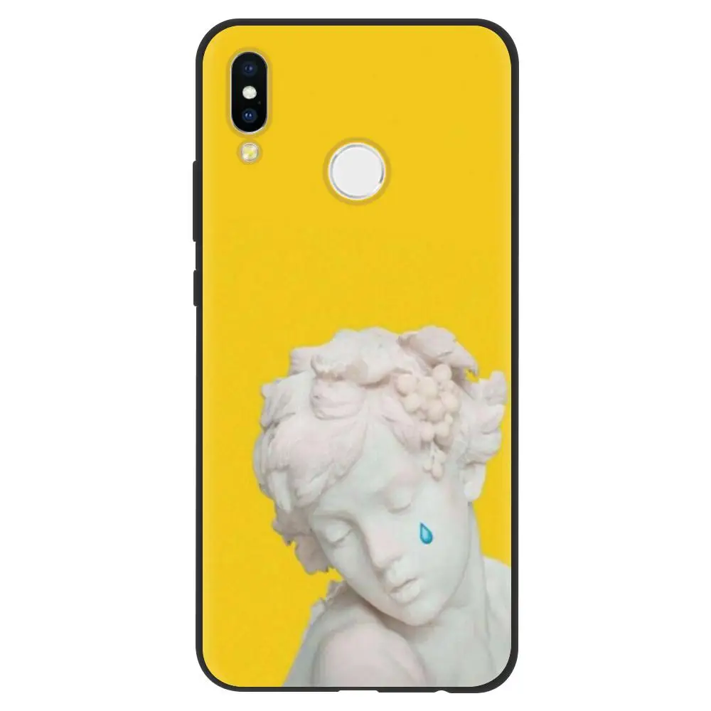lanyanle Мягкий чехол из ТПУ с скульптурой для huawei P30 mate 20 30 10 P20 Lite Pro P Smart чехол Funda для huawei P8 P9 P10 Lite - Цвет: lanyanle