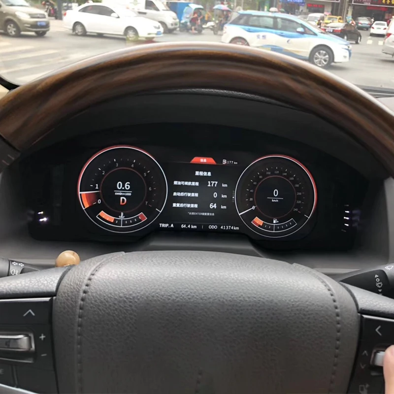 Liandlee панель инструментов Замена приборной панели развлечения Android системы для Toyota Land Cruiser 200 J200 LC200 Roraima