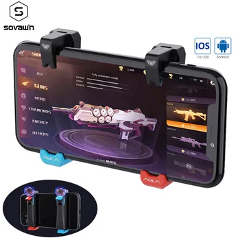 

Plug and Play Vabration PUBG Controller Trigger Ergonomics Wireless Gamepad Android For IOS Continuous Firing For Call of Duty