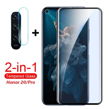 

2 in 1 Camera Glass Honor 20 20s Screen Protector For Huawei Honor 20 Pro Tempered Glass On Honer20 20Pro YAL L21 L41 Back Film