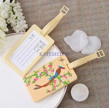

Cute Bird Luggage Tag wedding bridal shower party lady girl favor gift