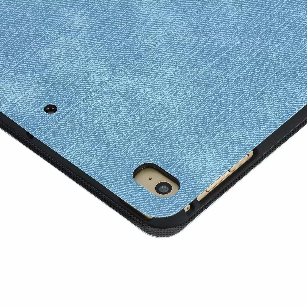 Для iPad Mini 4/5 Mini4 Mini4 A2133 A2124 A2125 A2126 A1538 чехол джинсовая ткань pu кожа и мягкая задняя крышка из ТПУ чехол Funda+ ручка