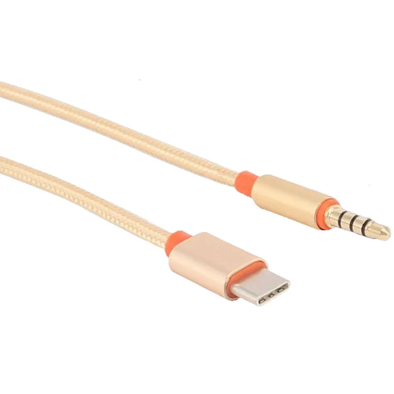 

Aux Conversion Line Type-C to 3.5mm Bus Mobile Transfer Connector Bluetooth Audio Cable Adapter for LeTV 1M
