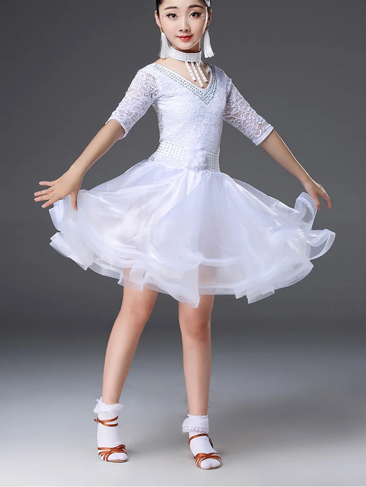 Latin Competition Dress for Women Latin Dance Costumes for Girls and Children Performing Costumes for New Girls and Princesses