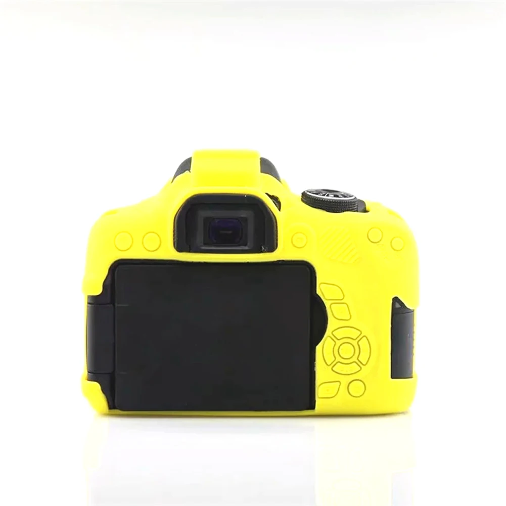 Практичный чехол для кожи, защитный чехол, Прочный чехол для DSLR камеры, противоударный Эластичный Силиконовый портативный Съемный чехол для Canon 750D