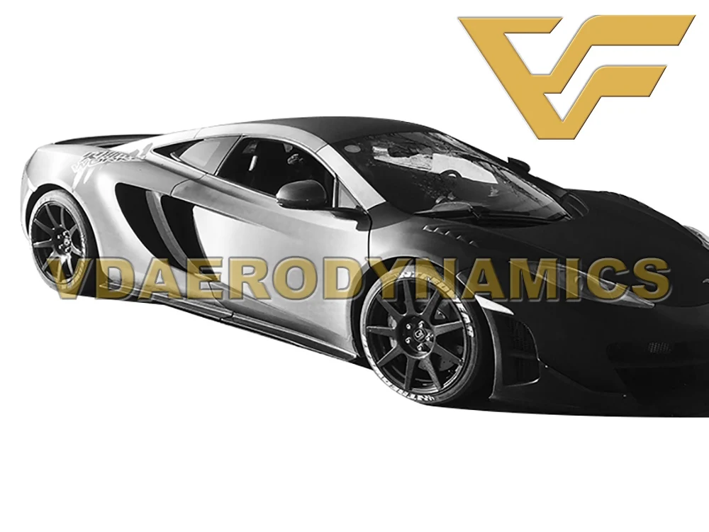 11-14 MP4 12C обновление до RZ стильное стекловолокно или углеродного волокна боковые юбки