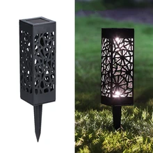 2 шт. светодиодный солнечный свет сада лужайка свет лампы пламени пейзаж факел свет для приготовления пищи на воздухе внутренний двор Водонепроницаемый теплый белый