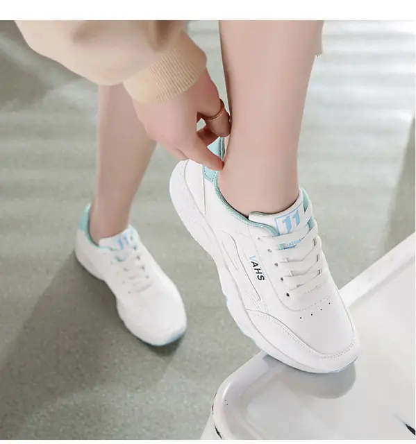 Baskets Femme Sneakers Pop 1846 White